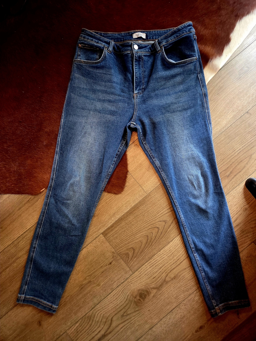 Martha By Martha Stewart Classic Midwash Skinny Jeans